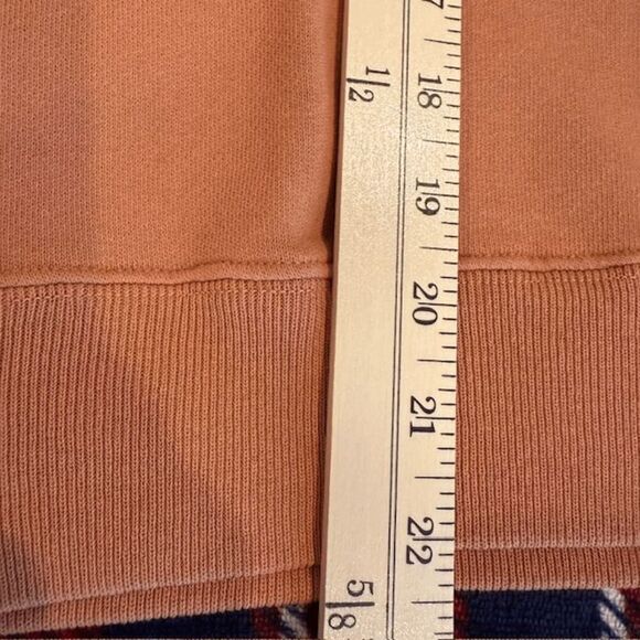 NEW! Something Navy Embroidered Crew Neck Sweatshirt Camel Floral Size Small - Picture 9 of 11